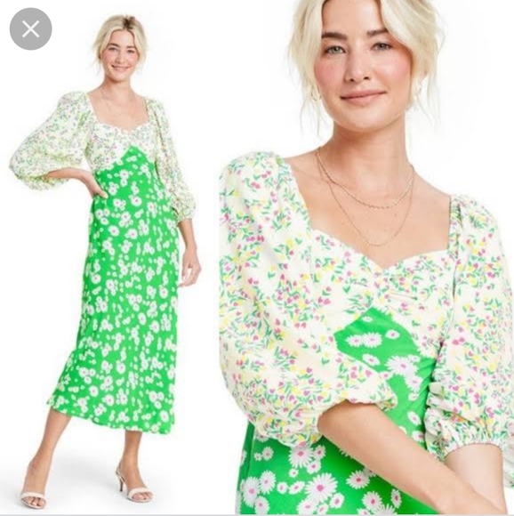 RIXO Dresses & Skirts - RIXO x Target Daisy Long Sleeve Swing Dress
